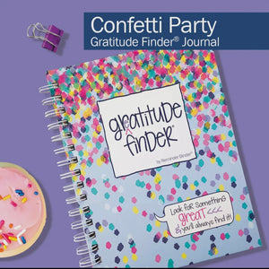 Gratitude Journal - Confetti