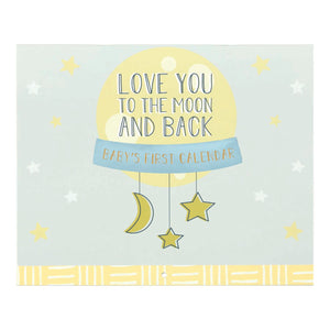 Baby's 1st Year Calendar - Love You to the Moon