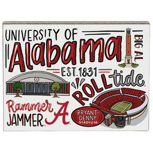 Alabama Icon Block