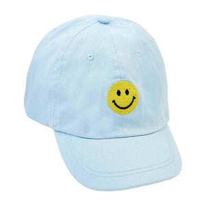 Cap - Embroidered Happy Face