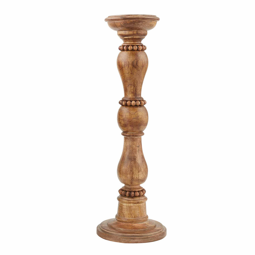 Candlestick - Wooden Candlestick (large)