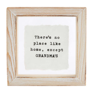 Grandma Glass Plaque