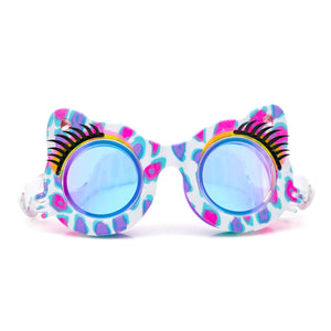 Bling2O Goggles - Purple Patches Cat Swim Goggles