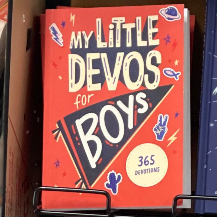 My Little Devos for Boys - Devotion Journal