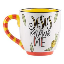 Load image into Gallery viewer, Coffee Mug - Jesus Knows Me
