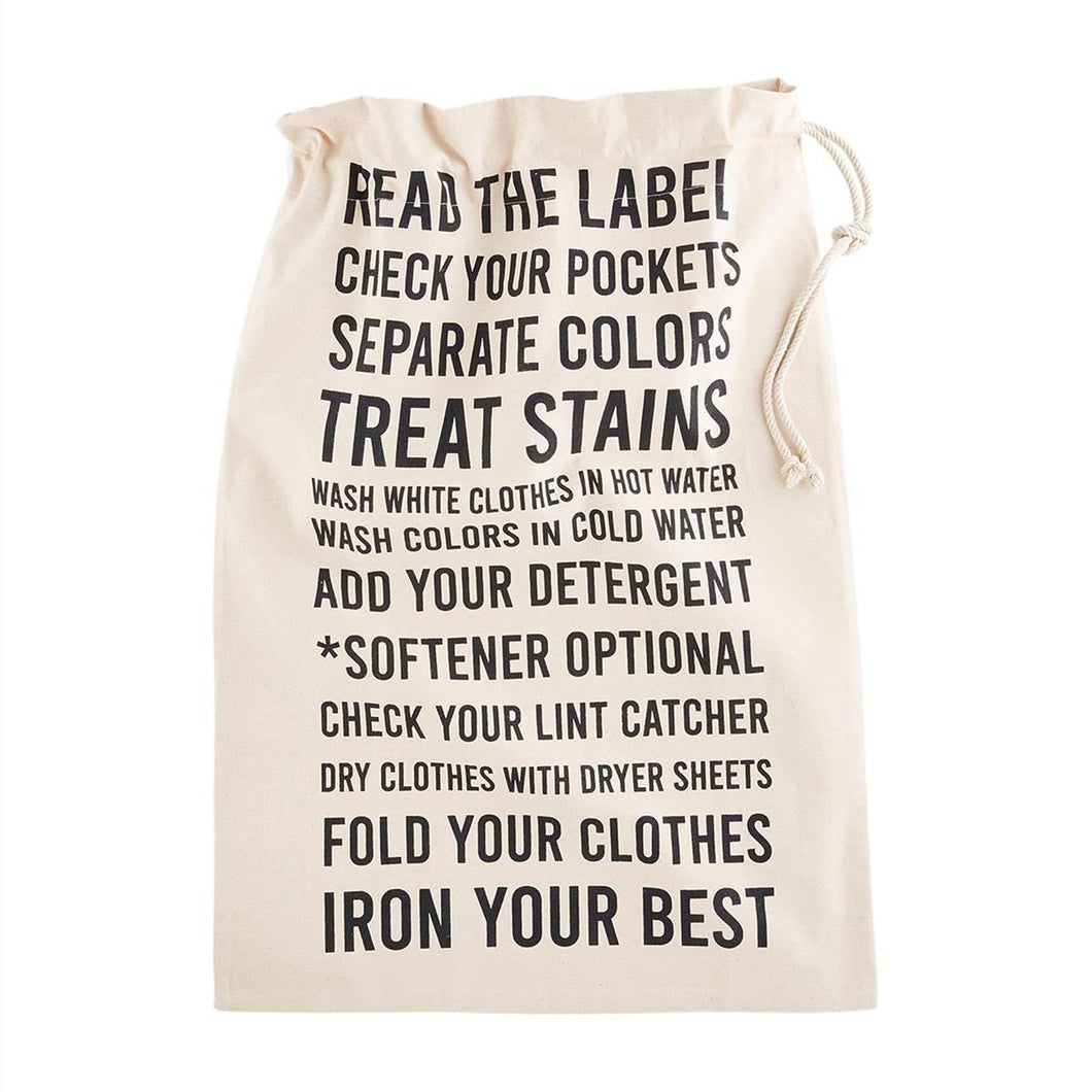 Dirty Laundry Tote - Instructions