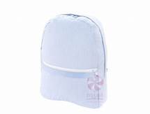 Oh Mint - Seersucker Backpack small - Pink, Blue, Red, Navy