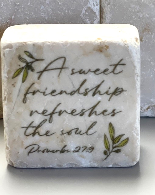 A Sweet Friendship Stone