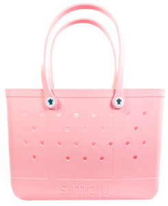 Simply Southern Tote - Tulip Pink