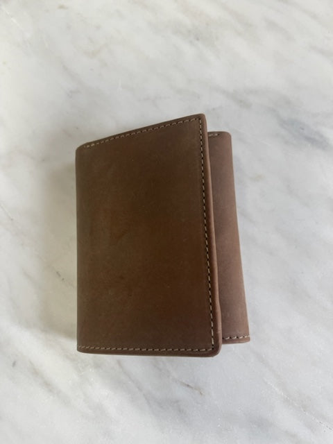 Men's Wallet - Trifold Leather with RFID blocker