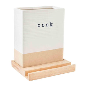 Cookbook and Utensil Caddy